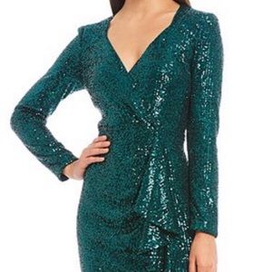 Belle Badgley Mischka Sequins Dress